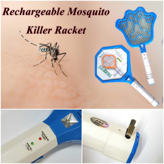 Rechargeable mosquito killer  racket