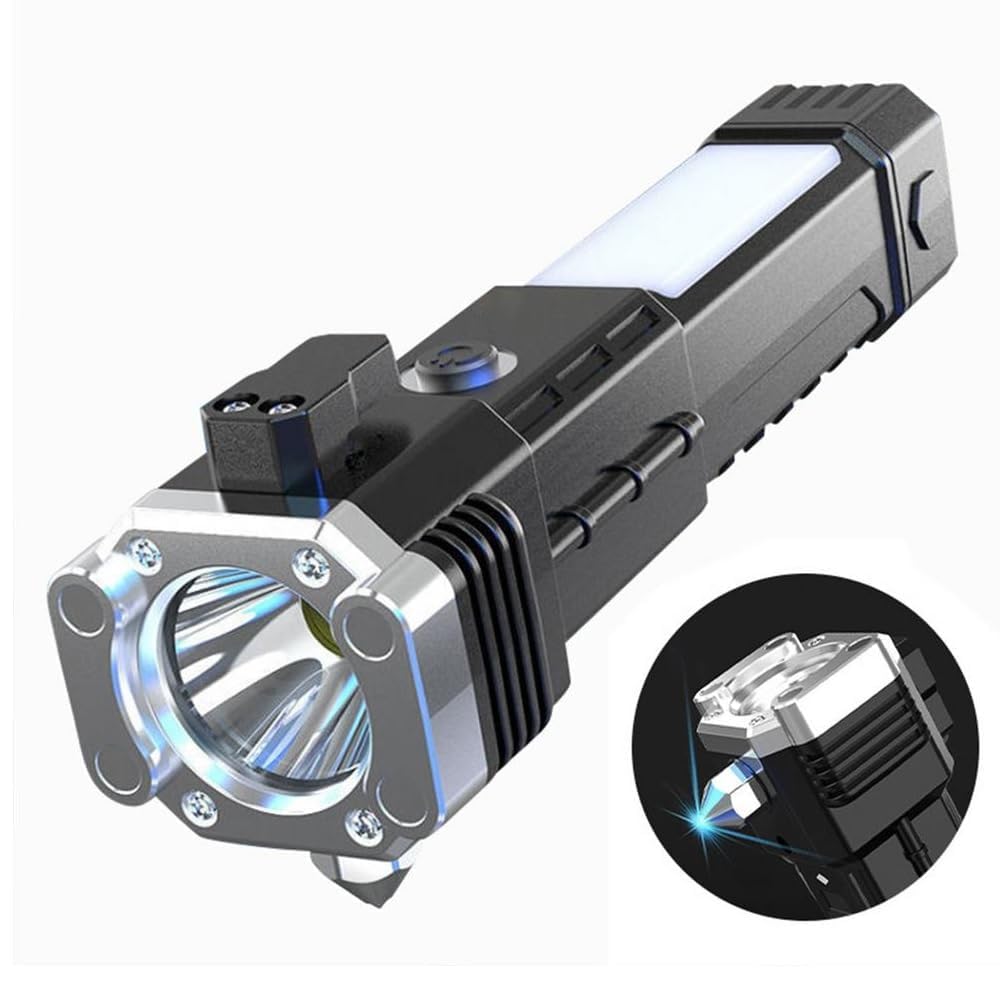 Rechargeable Torch Flashlight Long Distance Beam