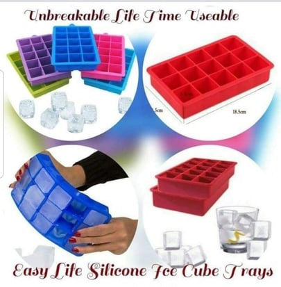 Silicone Ice Cube Tray