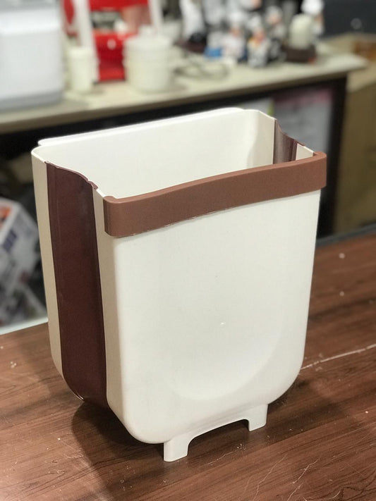 Wall Mounted Foldable Trash Bin