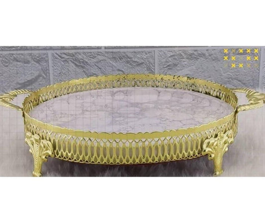 Antique Metal Golden tray