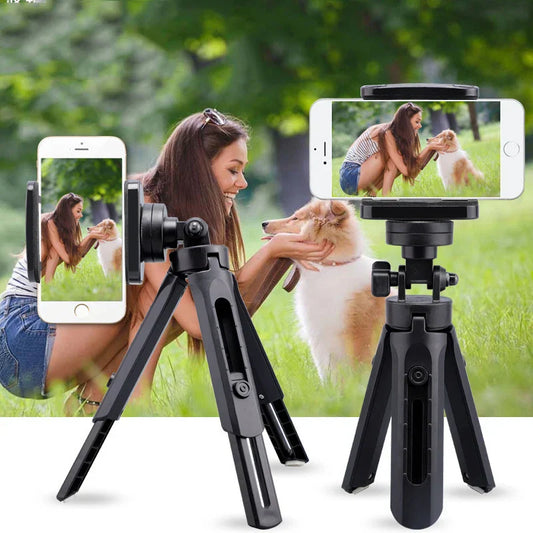 Portable Mini Tripod Holder Stand 360 Degree Rotation