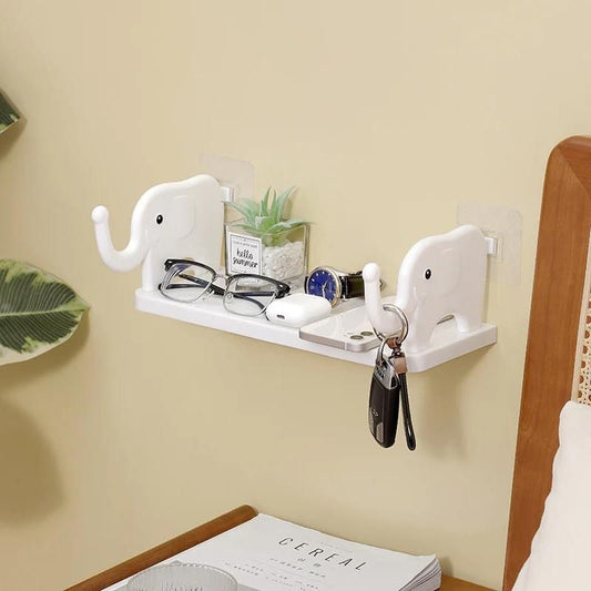 Multifunctional Elephant Shaped Condiment Storage Shelf