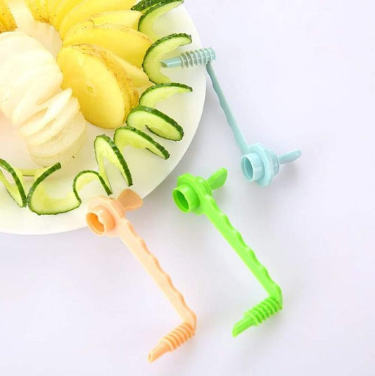 Mini Vegetable Shredder Manual Spiral Cutter Hot Pot