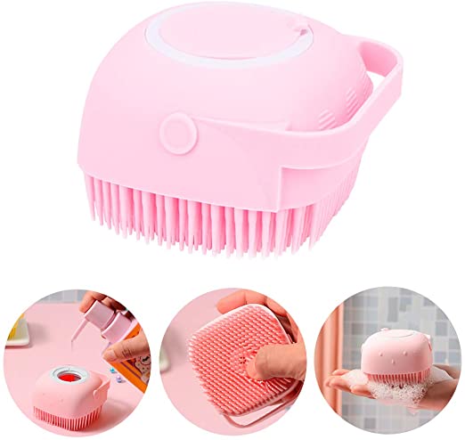 SILICONE MASSAGE BATH BRUSH