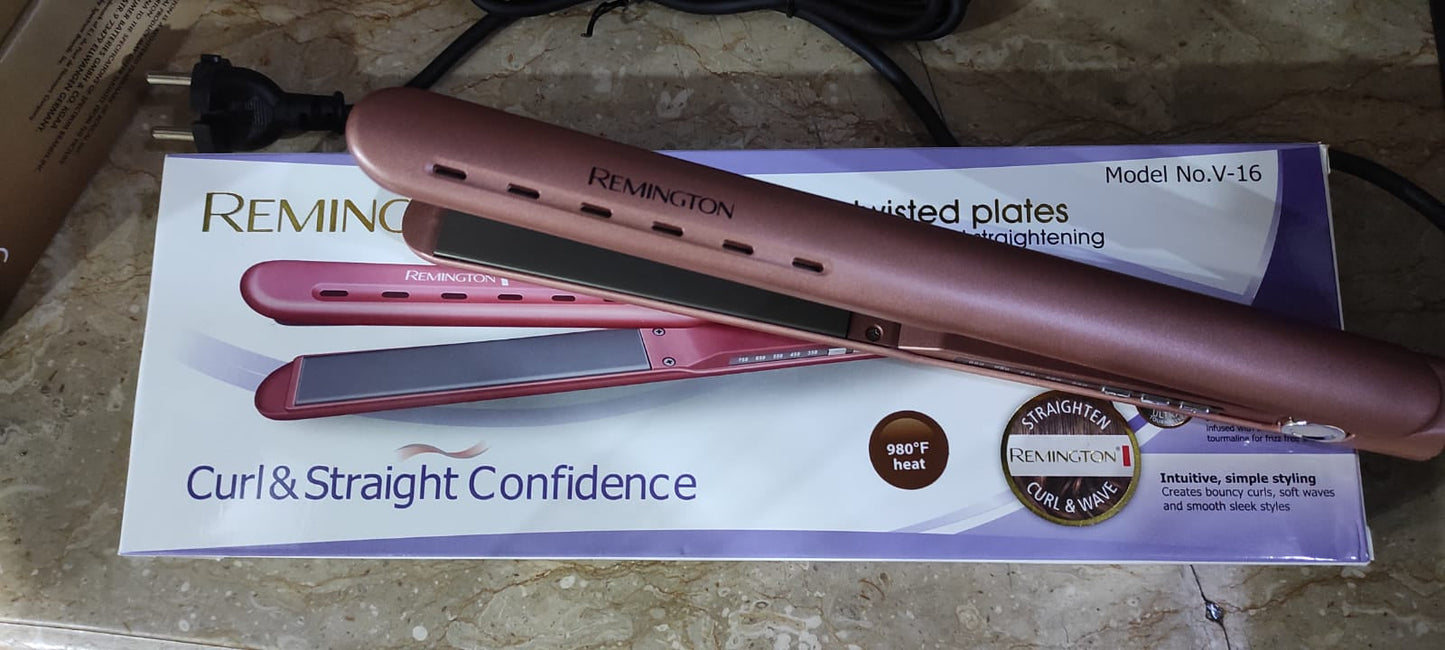 Remington hair curler and straightener