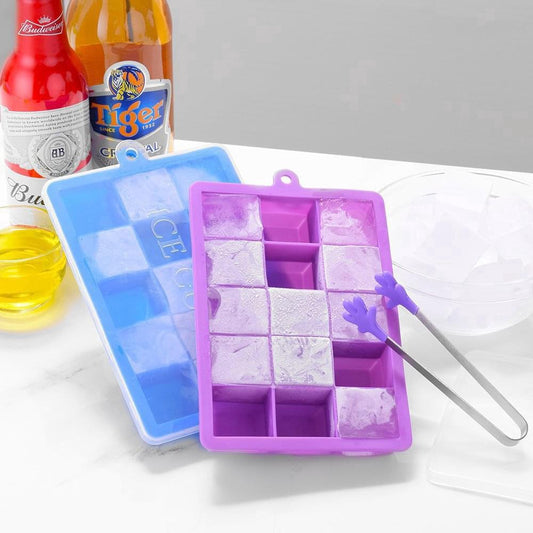 15 Holes Silicon Ice Cube Tray