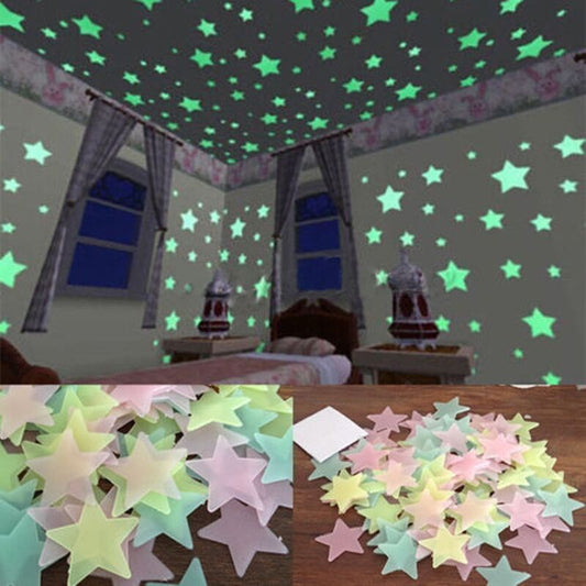 Night Glow Stars (Pack of 100)