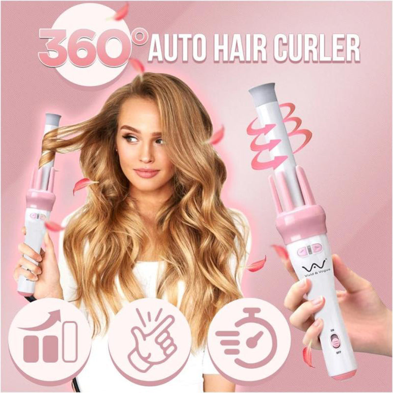 Hair Curling Iron V&V Automatic Hair Curler